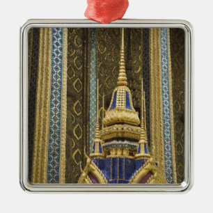 Thailand, Bangkok. Gegevens over de ornataal versi Metalen Ornament