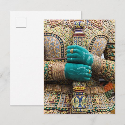 Thailand, Bangkok, Grand Palace Briefkaart (Voorkant / Achterkant)