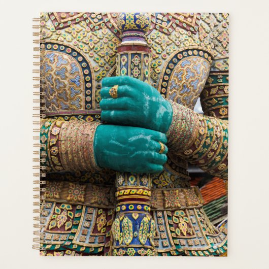 Thailand, Bangkok, Grand Palace Planner (Voorkant)