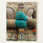 Thailand, Bangkok, Grand Palace Planner (Achterkant)