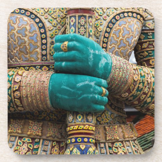 Thailand, Bangkok, Groot Paleis Bier Onderzetter (Voorkant)