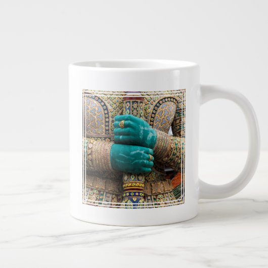 Thailand, Bangkok, Groot Paleis Grote Koffiekop (Rechts)