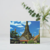Thailand, Bangkok, Grote Pagoda, tempel van Dawn Briefkaart (Staand voorkant)