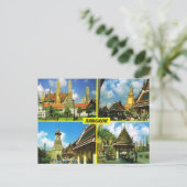 Thailand, Bangkok Multiview Briefkaart (Staand voorkant)
