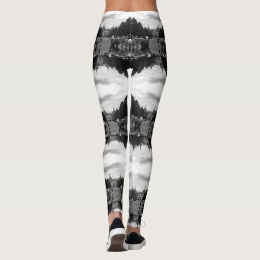  Thailand Bangkok Tourist royal palace gate Leggings (Achterkant)