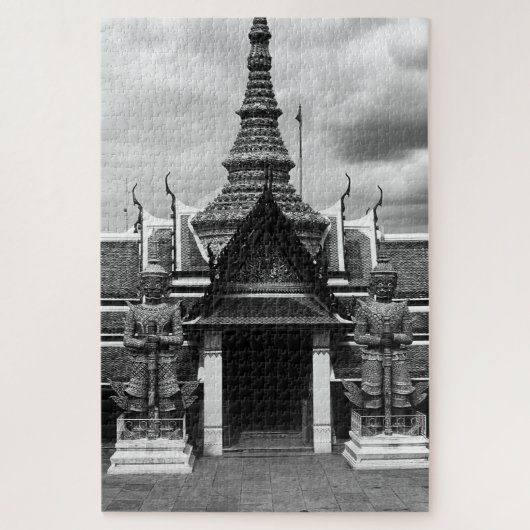  Thailand Bangkok Wat Phra Kaew Demon Guard Legpuzzel (Verticaal)