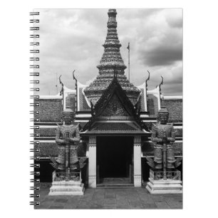  Thailand Bangkok Wat Phra Kaew Demon Guard Notitieboek