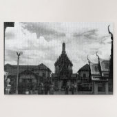  Thailand Bangkok Wat Phra Kaew-toeristen Legpuzzel (Horizontaal)