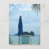 Thailand Beach Briefkaart (Voorkant)