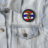Thailand Bestemmingen - Bangkok Chiang Mai Phuket Ronde Button 5,7 Cm (In situ)