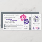 Thailand Boarding Pass Weddenschap Kaart (Voorkant / Achterkant)