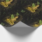 Thailand Boeddha Boeddhist Statue Cadeaupapier (Hoek)