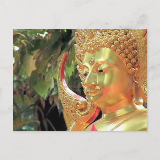 Thailand Boedha Briefkaart (Voorkant)