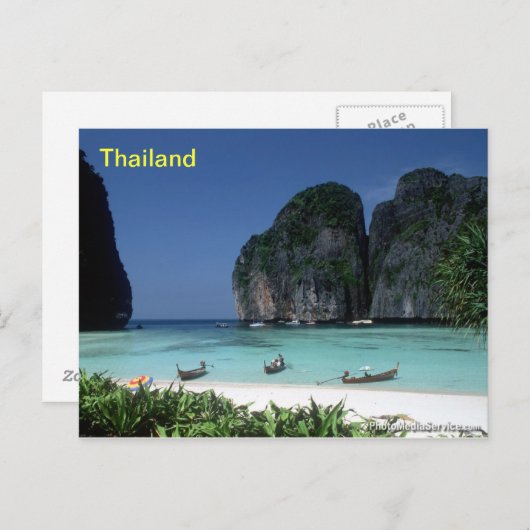 thailand briefkaart (Voorkant / Achterkant)