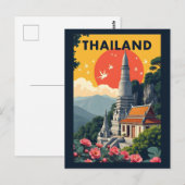 Thailand Briefkaart (Voorkant / Achterkant)
