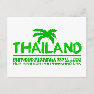 Thailand briefkaart