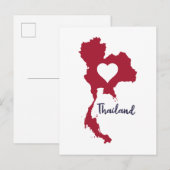 Thailand Briefkaart (Voorkant / Achterkant)