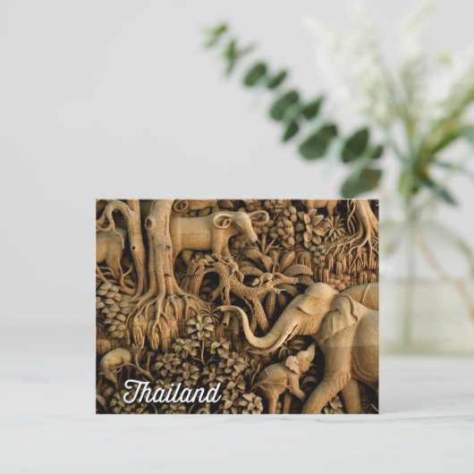 thailand briefkaart (Staand voorkant)