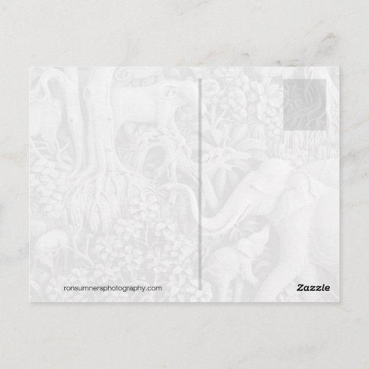 thailand briefkaart (Achterkant)