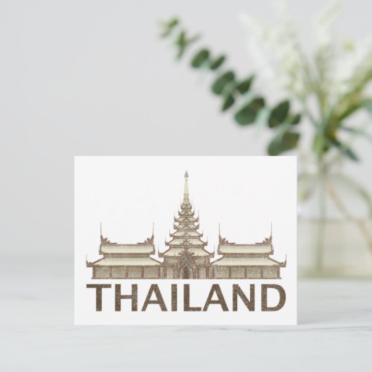 Thailand Briefkaart (Staand voorkant)