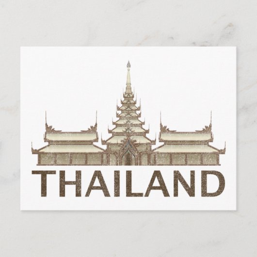  Thailand Briefkaart (Voorkant)
