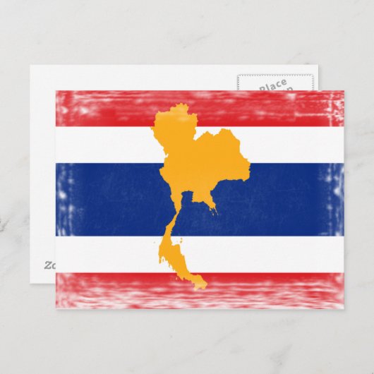 Thailand Briefkaart (Voorkant / Achterkant)