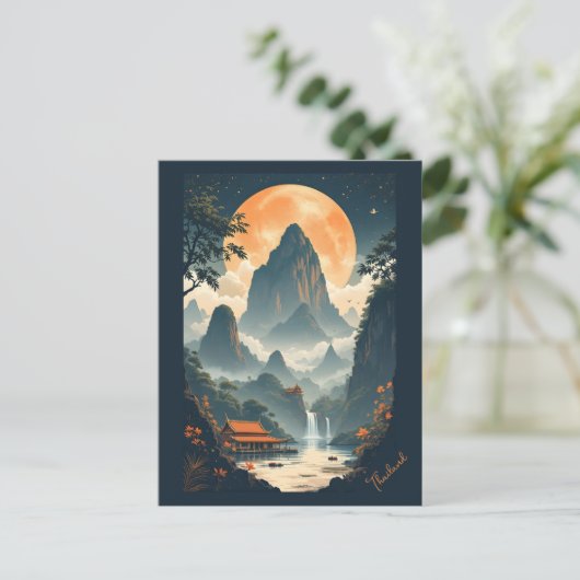 Thailand Briefkaart (Staand voorkant)