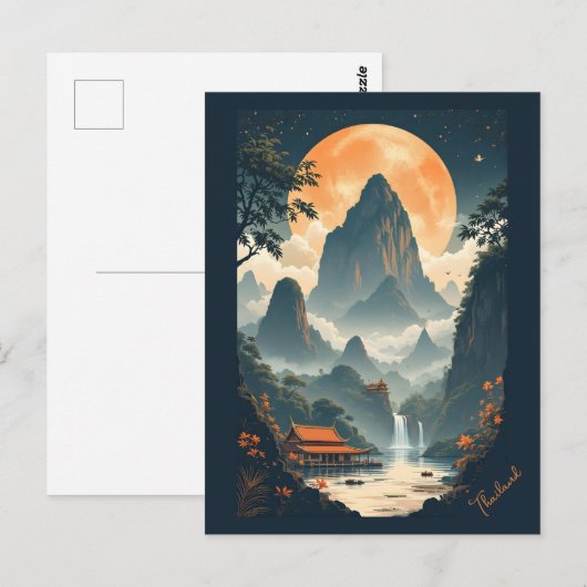 Thailand Briefkaart (Voorkant / Achterkant)