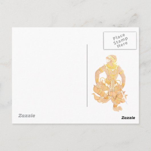 Thailand Briefkaarten (Achterkant)