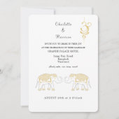 Thailand bruiloft bestemming kaart (Voorkant)