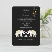 Thailand bruiloft bestemming kaart (Staand voorkant)