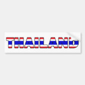Thailand Bumpersticker (Voorkant)