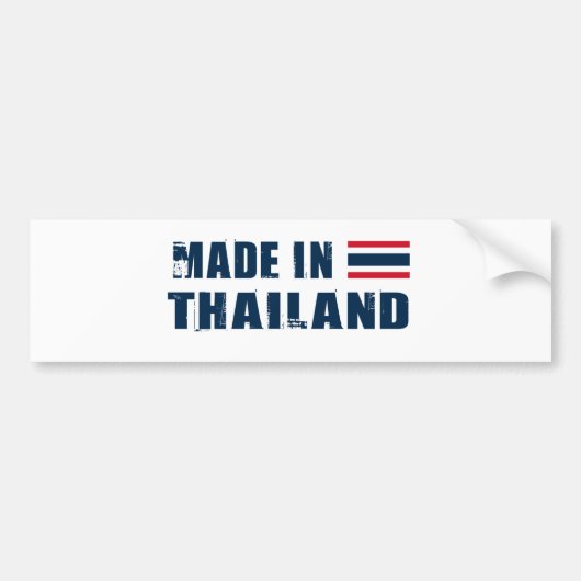 THAILAND BUMPERSTICKER (Voorkant)