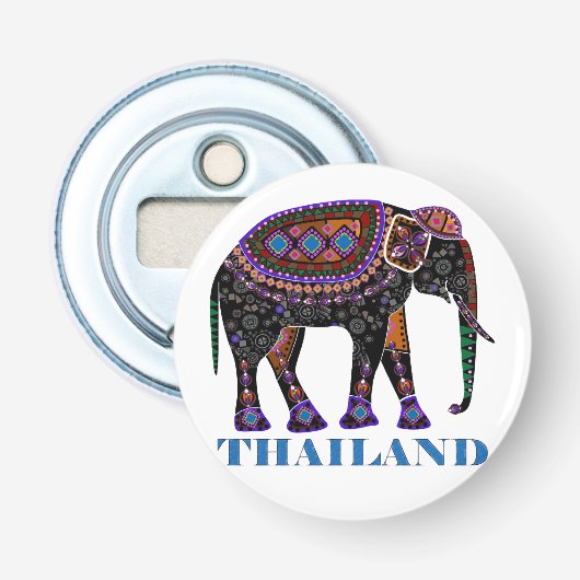 Thailand Button Flesopener (Voorkant)