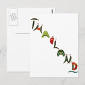 Thailand Chili Peppers Briefkaart (Voorkant / Achterkant)