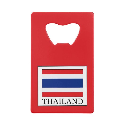 Thailand Creditkaart Flessenopener (Voorkant)