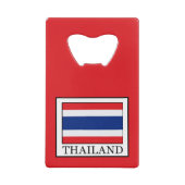 Thailand Creditkaart Flessenopener (Achterkant)