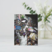 Thailand - Damnoen Saduak Briefkaart (Staand voorkant)