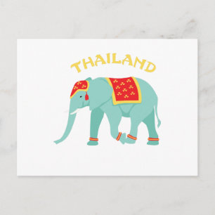 Thailand Elephant Briefkaart