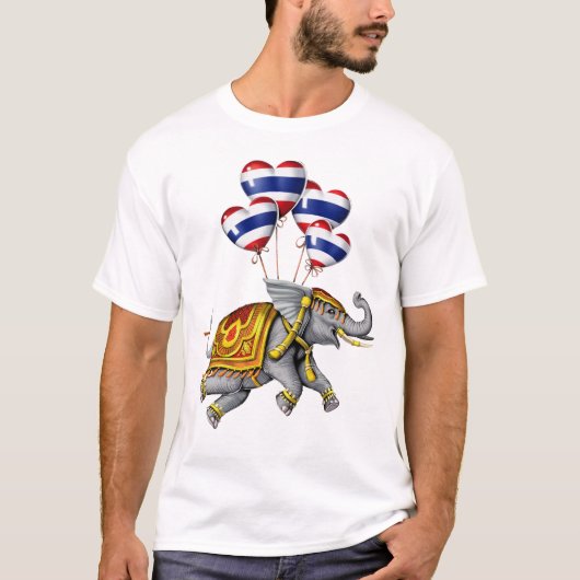 Thailand Elephant T-shirt (Voorkant)