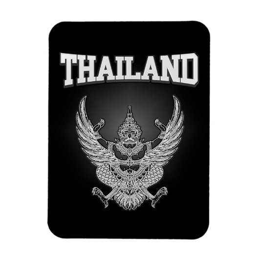 Thailand Emblem Magneet (Verticaal)