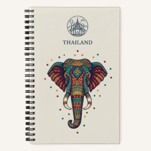 Thailand Erfgoed & Gewijde Olifant Fotoarchief  Notitieboek