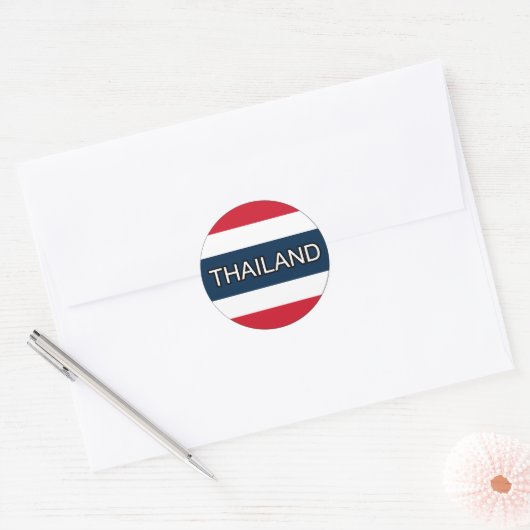 Thailand Euro Sticker (Envelop)