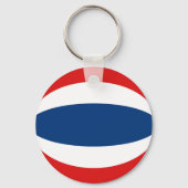 Thailand Fisheye Flag Sleutelhanger (Voorkant)