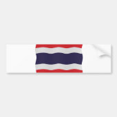 Thailand flag bumpersticker (Voorkant)