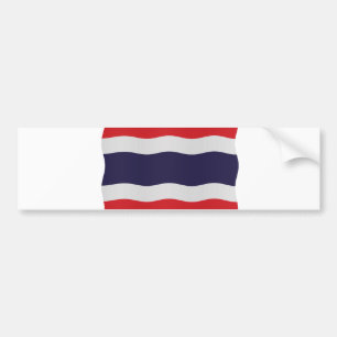 Thailand flag bumpersticker