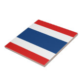 Thailand Flag Ceramic Tile Tegeltje (Zijkant)