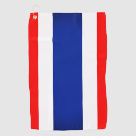 Thailand Flag Golf Towel Golfhanddoek
