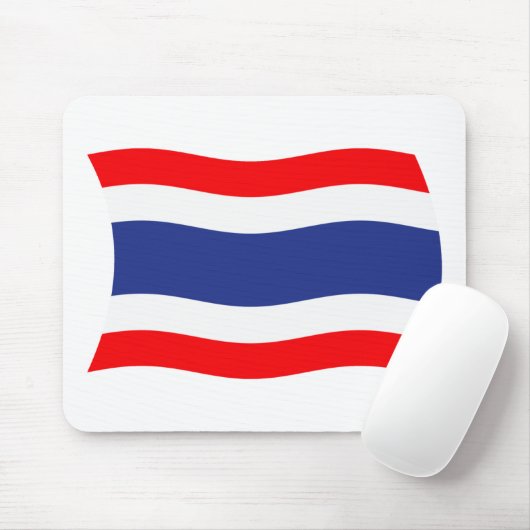 Thailand Flag Mousepad Muismat (Met muis)