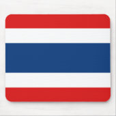 Thailand Flag Mousepad Muismat (Voorkant)